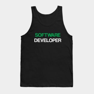 Software developer Tank Top